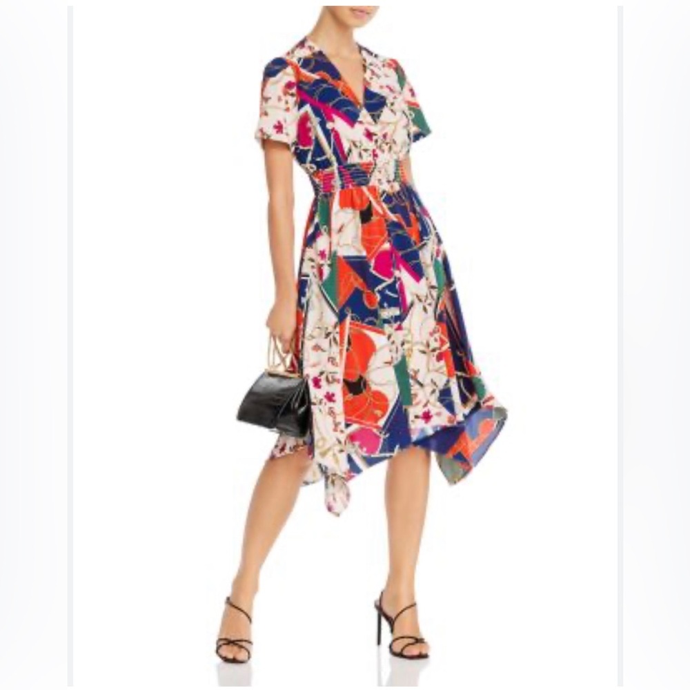 AQUA NWT Beautiful scarf print dress - Brand Aqua, Bloomingdales exclusive